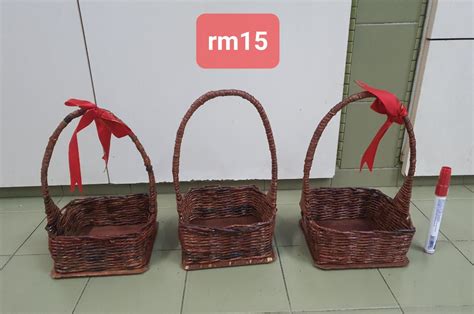 Bakul Rotan Cantik Food Drinks Gift Baskets Hampers On Carousell