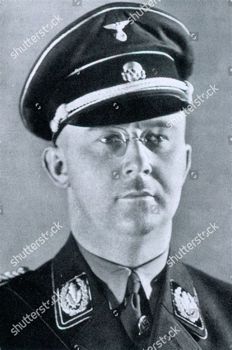 Heinrich Luitpold Himmler 19001945 Highranking German Editorial Stock