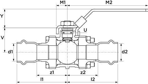 Apollo Smartpress Aisi316 3 Piece Ball Valve Epdm Ff 1