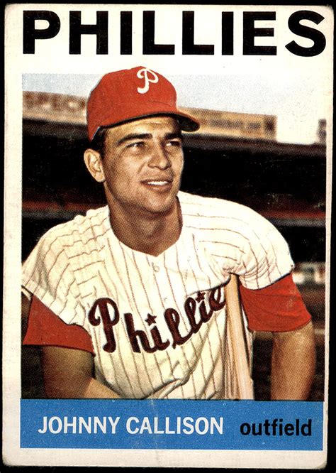 Amazon 1964 Topps 135 Johnny Callison Philadelphia Phillies