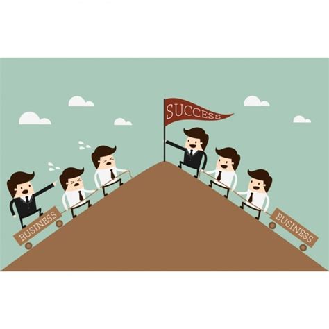 business leadership design  vector