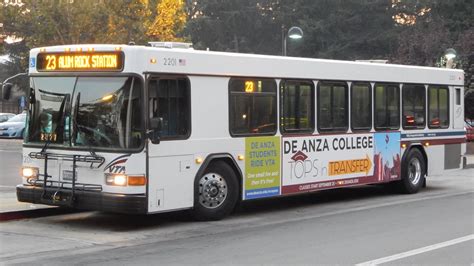 Bassy Isl 2002 Gillig Low Floor Santa Clara Vta Bus 2201 Route 23