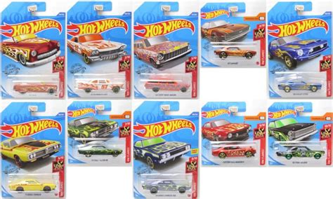 S Rie Hw Flames Completa Main Line Miniaturas Hot Wheels