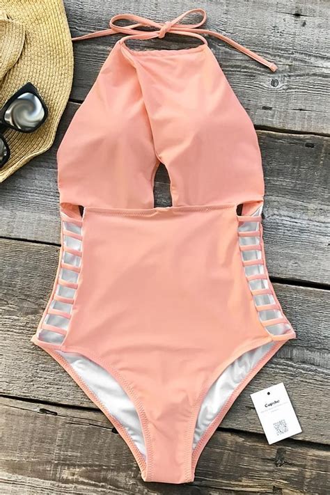 Cupshe Gone With The Wind Solid One Piece Swimsuit Summer Suits Summer