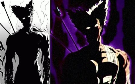 Garou (manga vs anime)