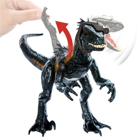 Figurina Jurassic World Dino Trackers Indoraptor Mattel