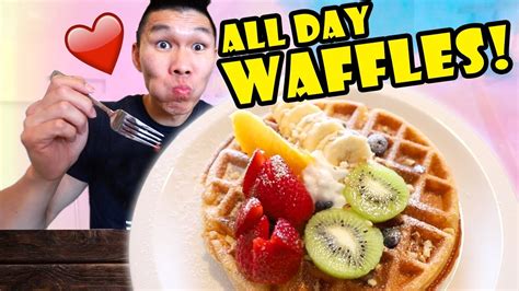 Eating Waffles All Day Breakfast Lunch Dinner Life After College