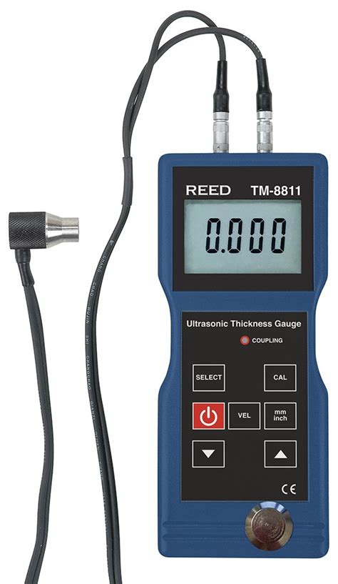 REED TM 8811 Ultrasonic Thickness Gauge