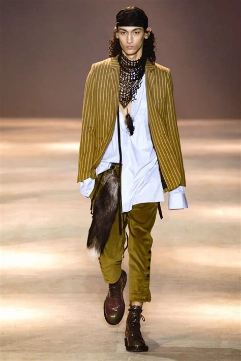 Ann Demeulemeester Fall Menswear Collection Menswear Stylish