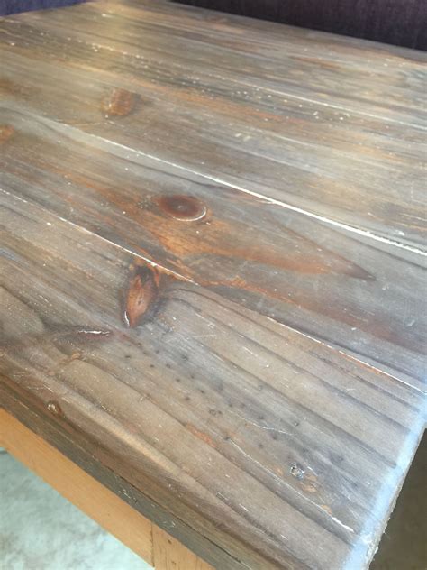 My Diy Liming Wax Cerused Pine Did This On A Raw Pine Table 1 First Coat Was Steel Wool