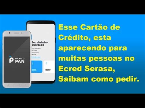 Cart O De Cr Dito Pan Est Aparecendo Para Muitas Pessoas No Ecred