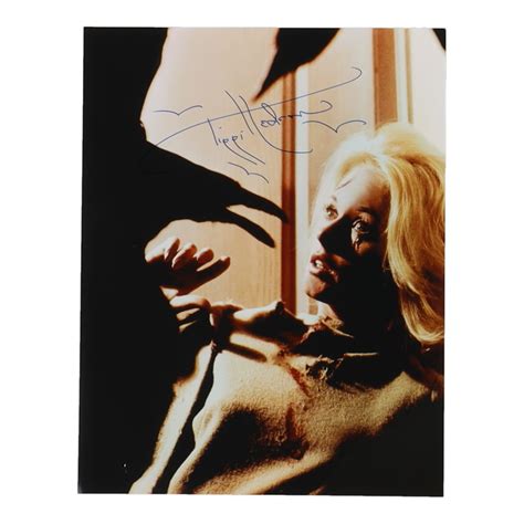 Tippi Hedren Signed The Birds X Photo Jsa Pristine Auction