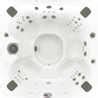 American Spas 7 Person 45 Jet Acrylic Square Hot Tub With Ozonator In Smoke Wayfair