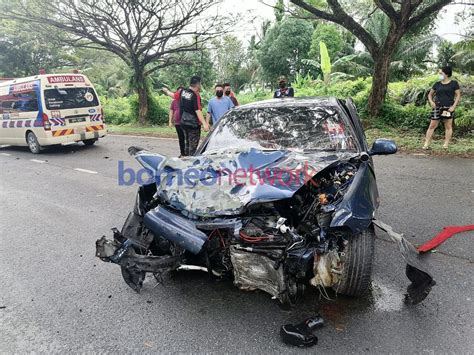 Lelaki Maut Kereta Terbabas Langgar Pokok Di Senadin Borneo Network