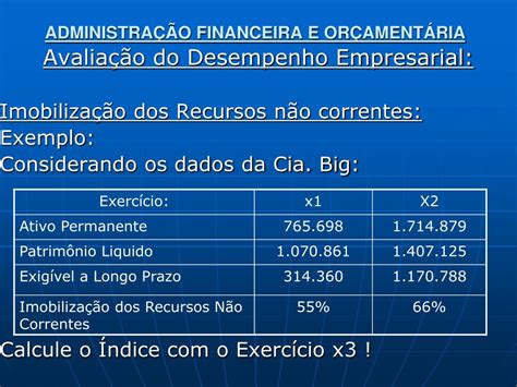 PPT ADMINISTRAÇÃO FINANCEIRA E ORÇAMENTÁRIA PowerPoint Presentation