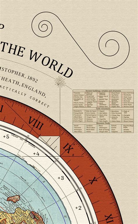 Nuevo Mapa Estándar Del Mundo De Gleason 2023 Remaster Mapa Etsy México