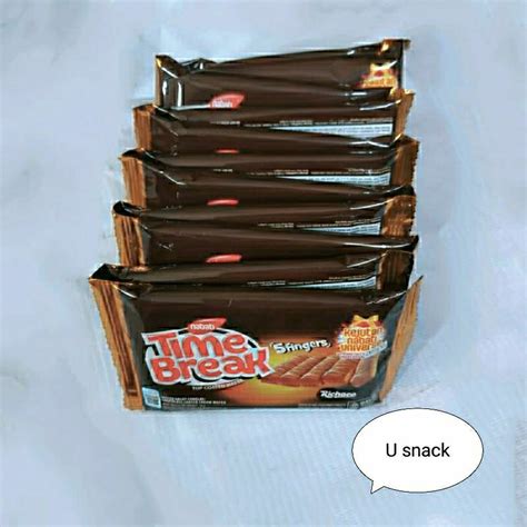 Jual Time Break Richoco Nabati Wafer Isi 10 Sachet Shopee Indonesia