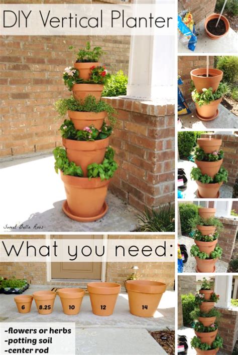 Save Space In Your Home Or Garden By Creating Vertical Planters