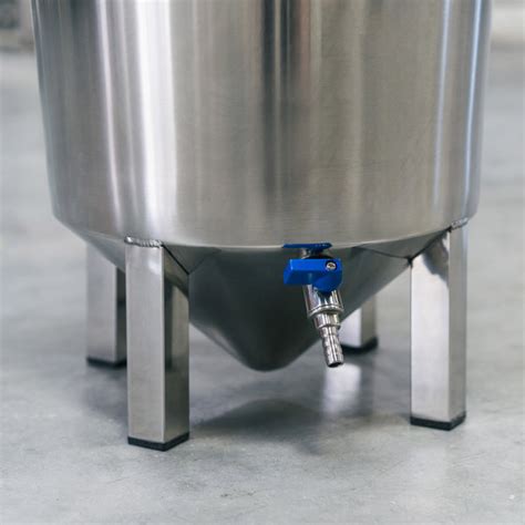 The Brew Bucket 7 Gallon 304 Stainless Steel Fermenter Ss Brewtech