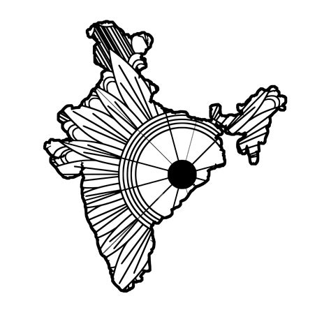 India Map Mandala Svg | India map, Mandala svg, Mandala