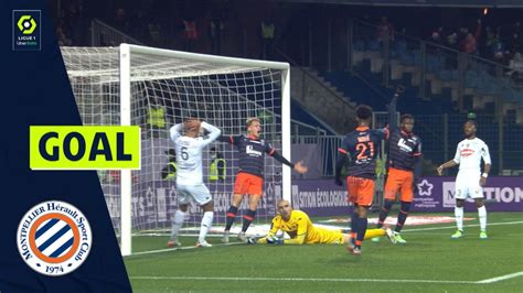 Goal Nicolas Cozza Mhsc Montpellier H Rault Sc Angers Sco