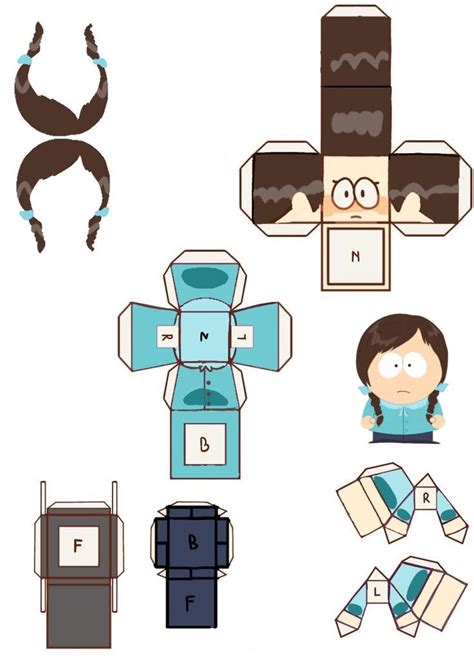 Ashley Papercraft South Park Paper Toys Paper Crafts Park Square