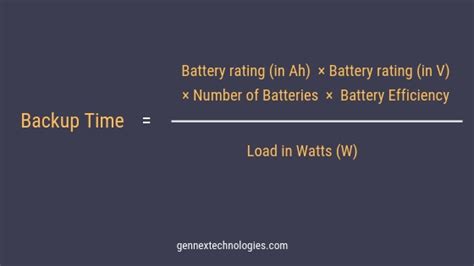 Backup Time Of Online Ups How Long Do They Last Gennex Technologies