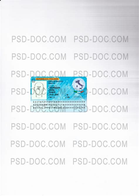 Id Card Front Back Psd Store