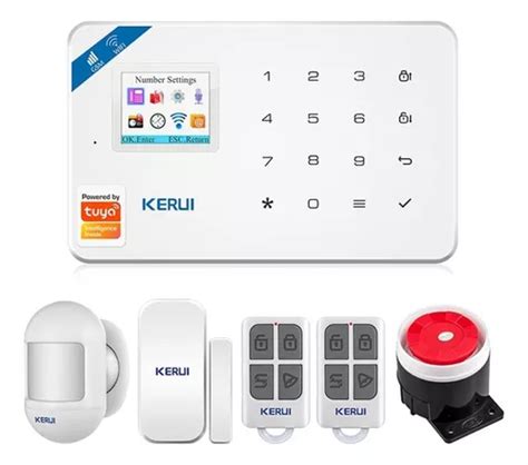 Kerui Sistema De Alarma De Seguridad Tuya Smart Wifi Y Gsm Cuotas