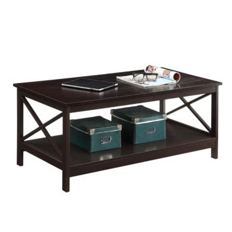 Oxford Coffee Table Espresso 395x2175x18 Kroger