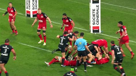 Top Essai De Peato Mauvaka St Rc Toulon Stade Toulousain