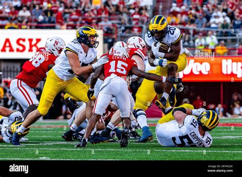 Lincoln NE U S 30th Sep 2023 Michigan Wolverines Running Back