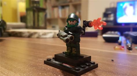 My Lego Doom Slayer With Super Shotgun Doom