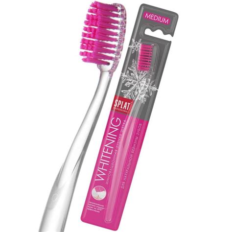 Зубная щетка Splat Whitening средняя жесткость арт. 1046237 - купить в ...