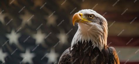 Premium Photo | Bald eagle symbol of the usa