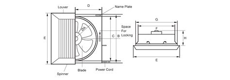 KM Lighting Product KDK Ventilating Exhaust Fan Ceiling Mount