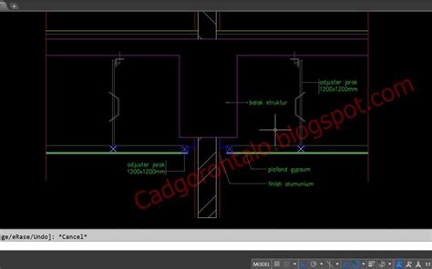 Cara Memotong Garis Di Autocad Dengan Perintah Trim