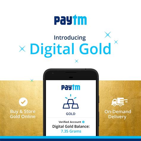 Introducing Digital Gold On Paytm Powered By Mmtc Pamp By Paytm