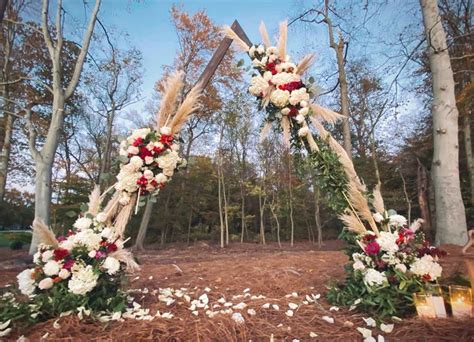 Rustic Wedding Ceremony Arch
