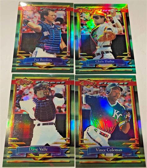 Topps Finest Baseball Refractors Complete Your Set You Pick One