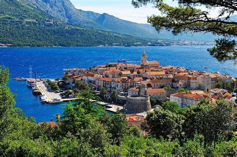 Korcula old town, Korcula island, … – License image – 71097666 Image ...