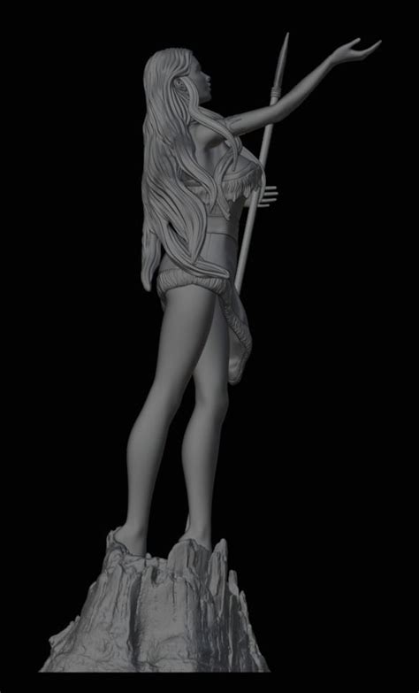 Pocahontas 1to10 Stl File 3d Print Model 3d Model 3d Printable Cgtrader