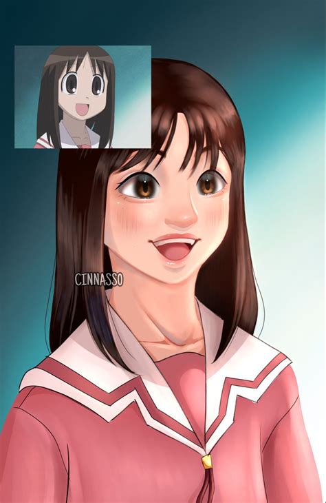 Ayumu 'Osaka' Kasuga redraw | Azumanga Daioh | Azumanga daioh, Kasuga ...