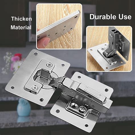 Stainless Steel Hinge Repair Plate For Cabinet Furniture Hinges