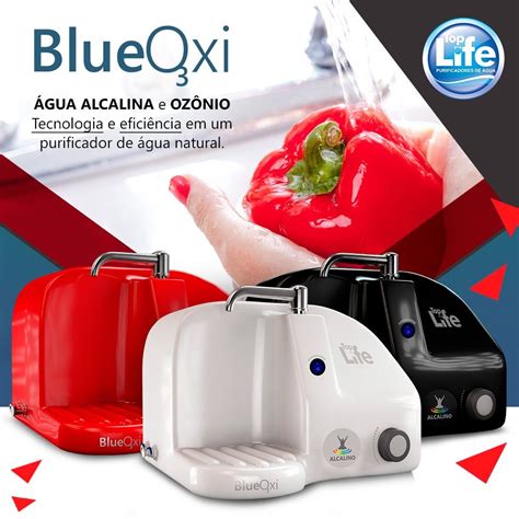 Blue Oxi Purificador De Gua Alcalina Ionizada Super Oz Nio