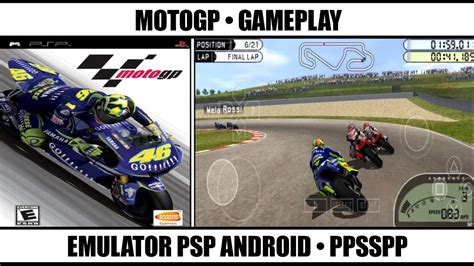 MotoGP Gameplay PPSSPP Best PSP Games Emulator PSP Android YouTube