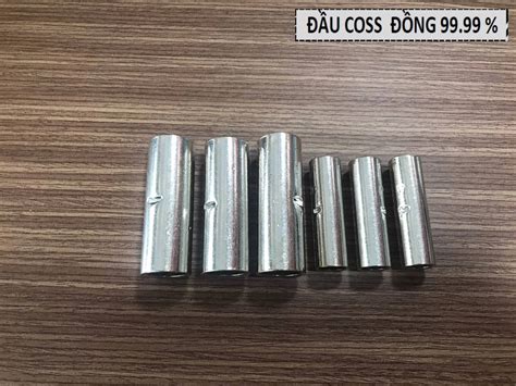 Đầu cos nối thẳng GTY cos nối dây điện bằng Đồng GTY 16mm2 Linh Kiện