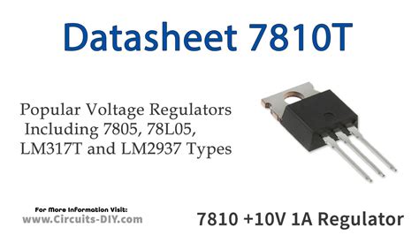 LM7810 10V 1A Positive Regulator Datasheet