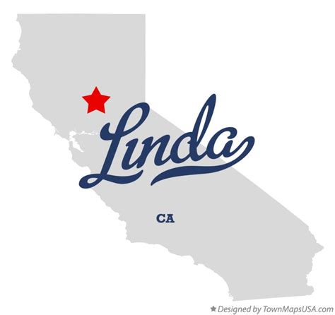 Map of Linda, CA, California