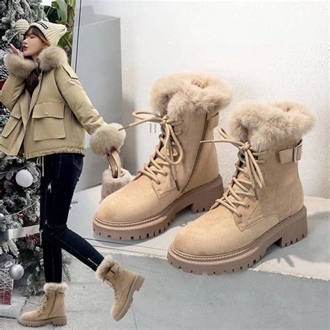 Fashionable Snow Ankle Boots for Women